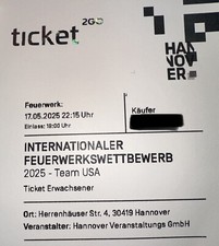 Internationaler feuerwerkswett gebraucht kaufen  Hannover
