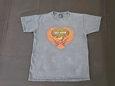 Camiseta Harley Davidson Vintage Águia com Asas Flarred Preta Tamanho Grande-(L4) comprar usado  Enviando para Brazil