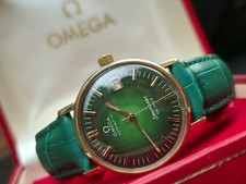 vintage omega seamaster 18k gold watch for sale  GLOUCESTER