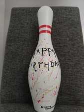 Happy birthday tenpin for sale  WARRINGTON