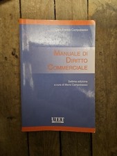 Manuale diritto commerciale usato  Roma