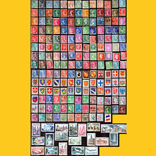 Lot 200 timbres d'occasion  Aix-en-Provence-