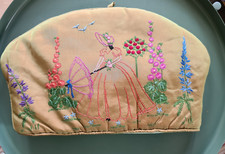 Vintage embroidered tea for sale Vintage embroidered tea for sale  LONDON