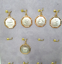 Pendentif zodiaque bicolore d'occasion  Saint-Marcel-lès-Valence