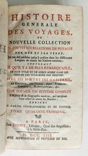 1753 HISTOIRE des VOYAGES antique VOL. 43 PIRATE WILLIAM DAMPIER TRAVELS  comprar usado  Enviando para Brazil