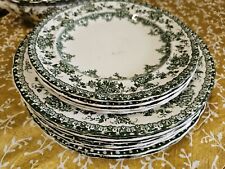 Victorian green dinner for sale  BROMSGROVE