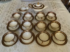 Service thé porcelaine d'occasion  Tassin-la-Demi-Lune