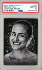 Tênis de grafite 2024 Topps MONICA PUIG imagens intrincadas estojo hit SSP PSA 10 comprar usado  Enviando para Brazil