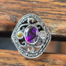 Ancienne bague argent d'occasion  Évian-les-Bains