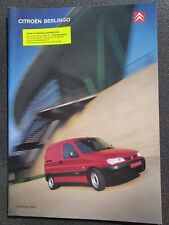 CATALOGUE / BROCHURE CITROËN BERLINGO V.U. 08/2001 36 pages FR comprar usado  Enviando para Brazil