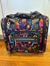 Bagagem de mão Lily Bloom 15" sob o assento bolsa rolante mala de cabine coruja veado, usado comprar usado  Enviando para Brazil