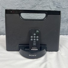 Alto-falante Sony iPhone iPod iluminação dock RDP-M5iP com controle remoto e cabo de alimentação portátil comprar usado  Enviando para Brazil