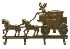 Brass horse drawn for sale  Durham
