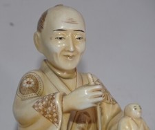 Okimono porcelaine blanche d'occasion  Roujan