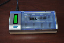 Cargador de batería inteligente EBL ELB-906 LCD AA AAA C D 9V, usado segunda mano  Embacar hacia Argentina