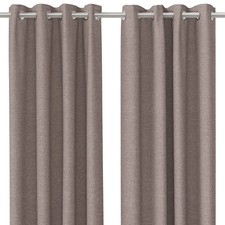 Eyelet curtain pair for sale  STAFFORD