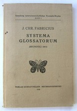 Systema glossatorum fabricius for sale  UK