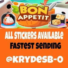 All Mono_Poly_Go 1 - 6 ⭐️ Adesivos :- BON APPETIT ALBUM ⚡️ ( Barato e Mais Rápido) comprar usado  Enviando para Brazil