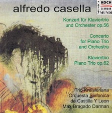 Alfredo Casella - Concerto for Piano Trio & Orchestra (Trio Kreisleriana,Darman) na sprzedaż  Wysyłka do Poland