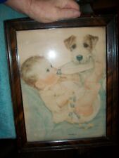 Vintage framed print for sale  Sidney