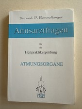 Atmungsorgane amtsarztfragen h gebraucht kaufen  Raubling