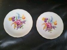 Pair czechoslovakian saucer for sale  BOGNOR REGIS