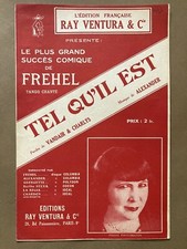 Frehel partition chanson d'occasion  Roye