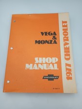 Suplemento manual 1977 Chevrolet Vega Monza Service Shop comprar usado  Enviando para Brazil