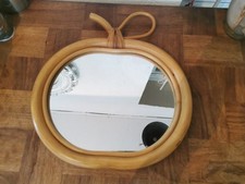 Mirroir rotin pomme d'occasion  Saint-Privat-des-Vieux