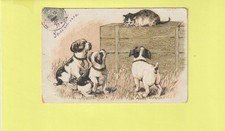 Cpa chiens guettent d'occasion  Draguignan