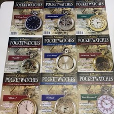 Hachette classic pocketwatches for sale  CHESTERFIELD