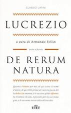 Rerum natura. testo usato  Fonte Nuova