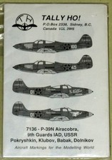 Tally decals 7136 for sale  BIRMINGHAM