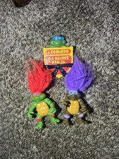 Duas bonecas vintage 1993 Teenage Mutant Ninja Turtles Trolls Donatello e Raphael comprar usado Duas bonecas vintage 1993 Teenage Mutant Ninja Turtles Trolls Donatello e Raphael comprar usado  Enviando para Brazil