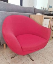 Fauteuil rétro rouge. d'occasion  Courtenay