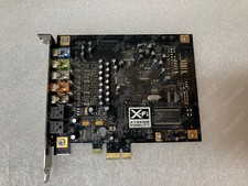 Placa de som Creative Sound Blaster X-Fi titânio PCI-E x1 SB0880 4.7 base média comprar usado  Enviando para Brazil