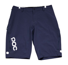 Shorts masculino POC 34 azul trilha mountain bike MTB corrida ciclismo 14,5" costura interna, usado comprar usado  Enviando para Brazil