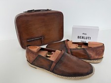 Berluti espadrille marron d'occasion  Granville