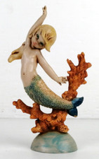 Sirena statuetta plastica usato  Pontedera