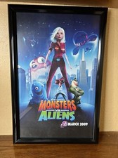 Monsters aliens framed for sale  Moreno Valley