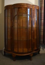 Walnut bow fronted for sale  LONDON