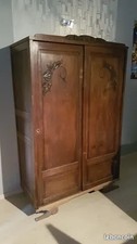 Armoire penderie portes d'occasion  Marcillat-en-Combraille