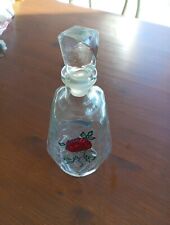 Glass drinks decanter for sale  ASHFORD