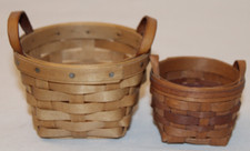 mini longaberger baskets 2 for sale mini longaberger baskets 2 for sale North Olmsted