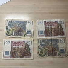 Four french francs for sale  FAIRFORD