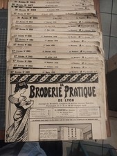 Vieux journaux broderie d'occasion  Grasse