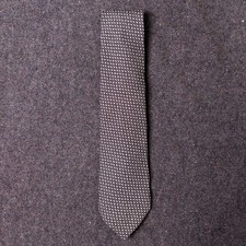 Gravata masculina Tom Ford 100% seda preta branca microponto feita na Itália cinza, usado comprar usado  Enviando para Brazil