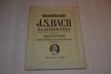 J.s. bach clavicembalo usato  Napoli
