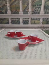 Tazzine caffe rosse usato  Carpi