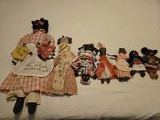 Lote 7 bonecas de arte popular feitas à mão ilhas e vintage FRETE GRÁTIS, usado comprar usado  Enviando para Brazil